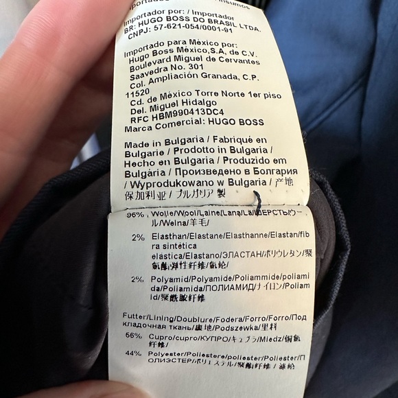 Hugo Boss Navy Blue Dress - Picture 7 of 7